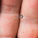 Vorfachring zum Fliegenfischen