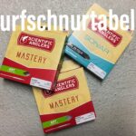 Wurfschnurtabelle