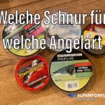 Welche Schnur für welche Angelart