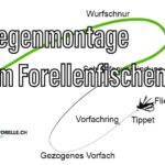 Fliegenmontage - so montierst  du die Fliegenrute zum Forellenfischen
